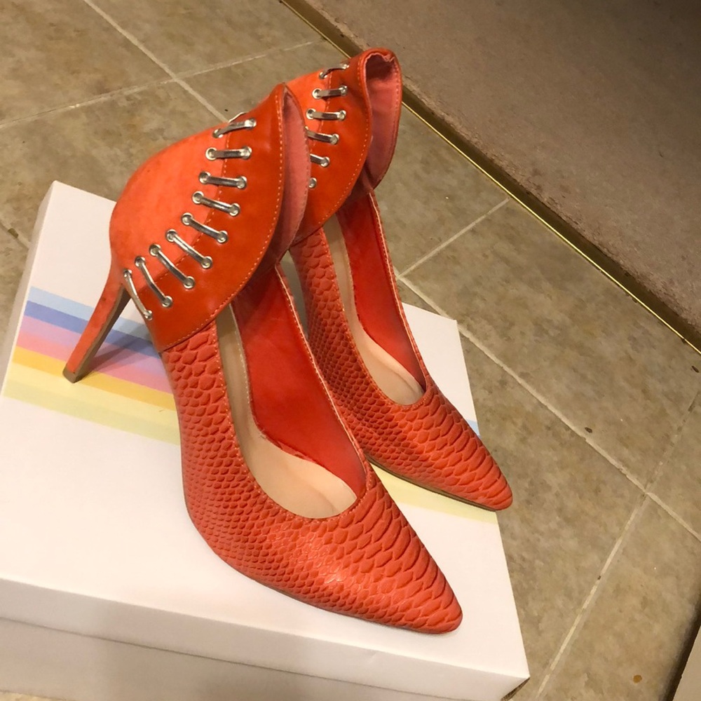 Coral Stilettos -4 inches - Picture 4 of 5